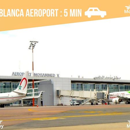 Airport Apartment Suite Casablanca Free Wifi Modern Confort Calme Derroua Extérieur photo