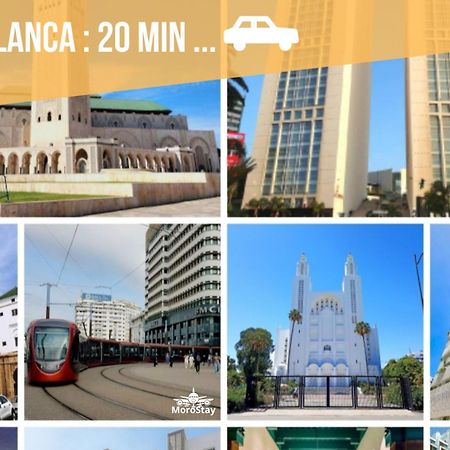 Airport Apartment Suite Casablanca Free Wifi Modern Confort Calme Derroua Extérieur photo